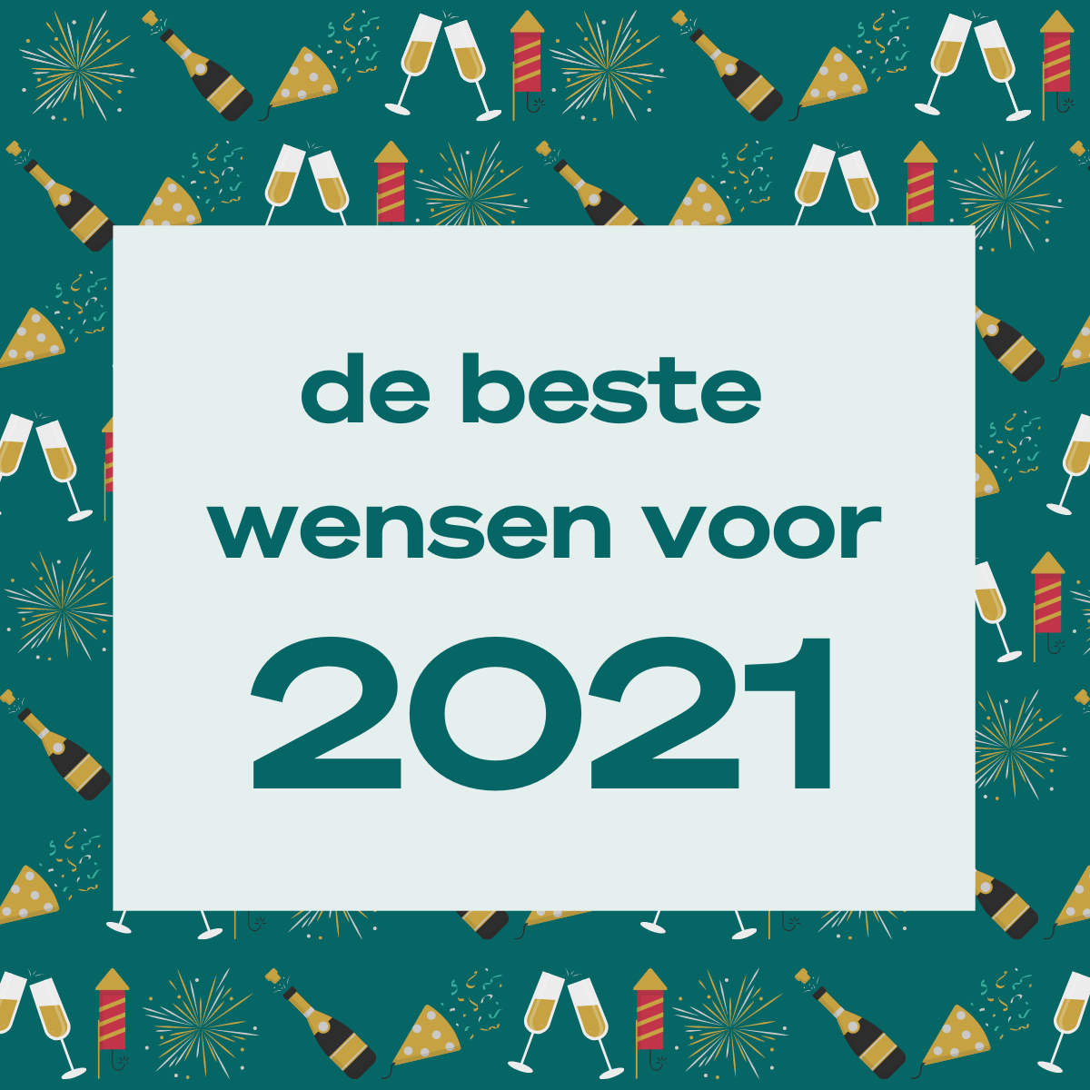 Beste wensen voor 2021